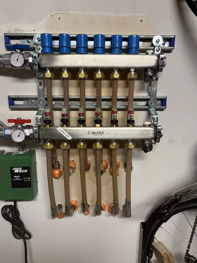 Plumber performing Gas Leak Detection at a residential property in Tarrytown